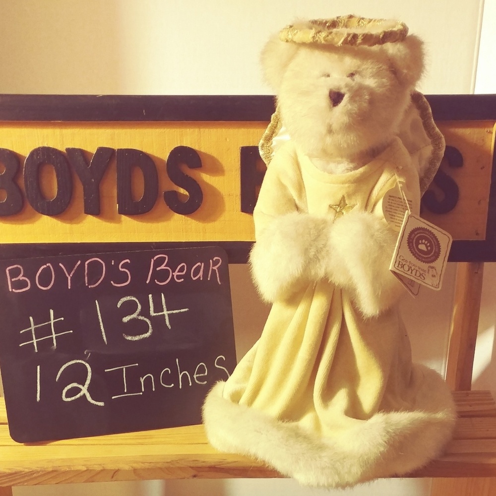 Boyds bear tree topper